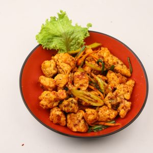 Crispy Chicken With hot Garlic Sause